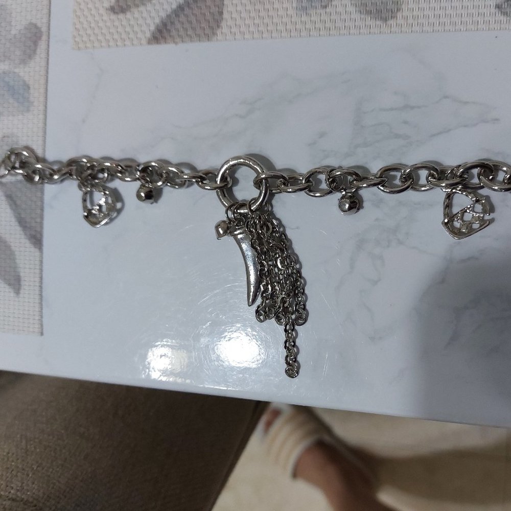 Silver CHAINS Treasure Hunting Bracelet